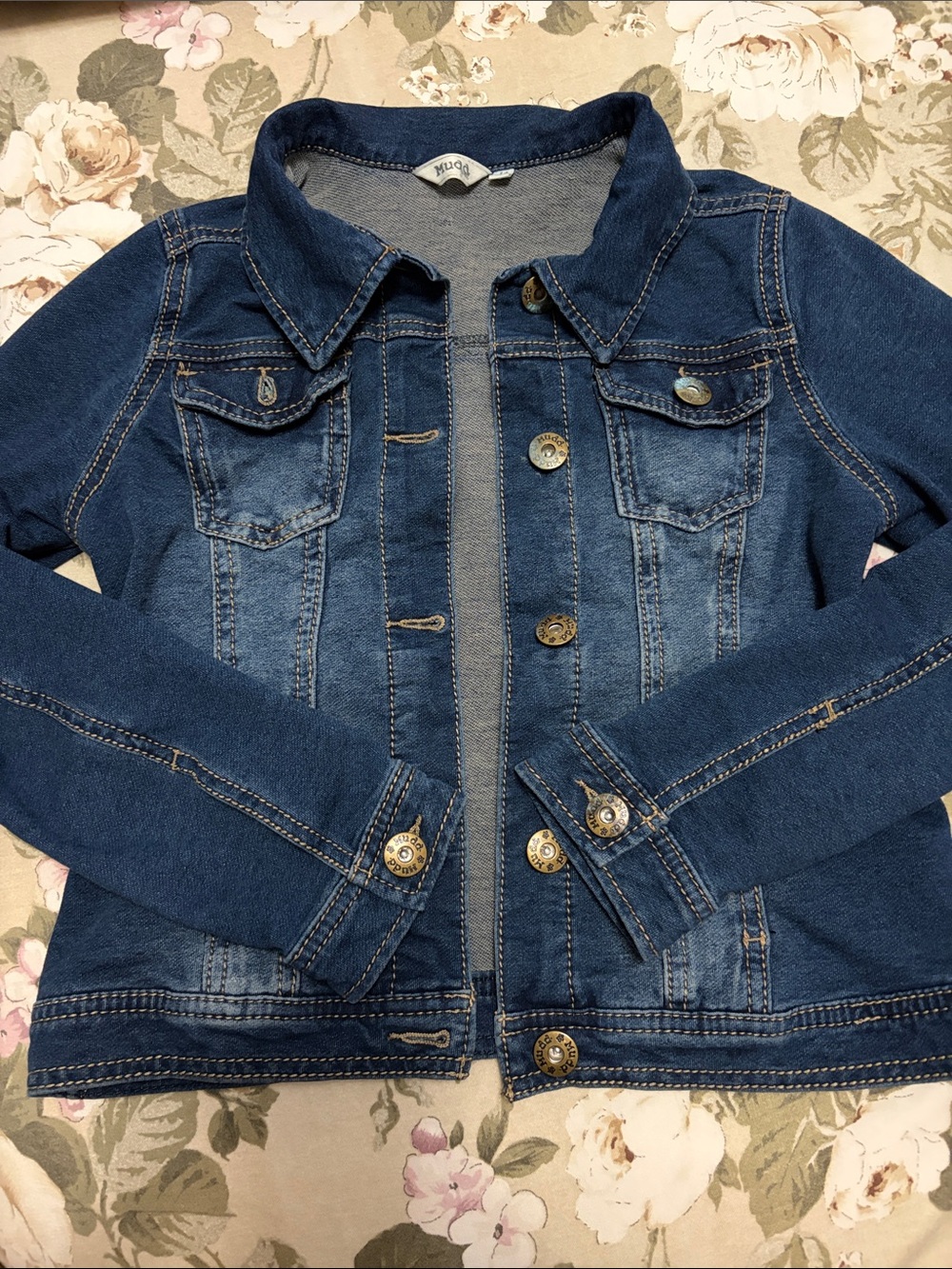 Mudd Girls Dark Blue Jean Jacket